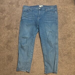 Madewell Stovepipe Jeans 33